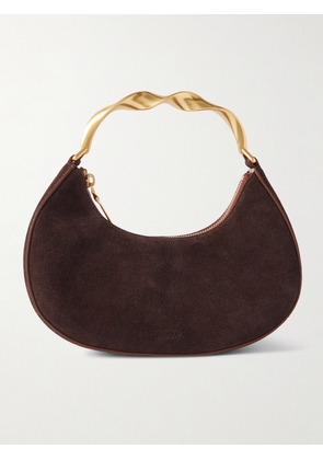 SIMKHAI - Nixi Suede Tote - Brown - One size