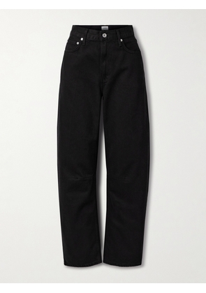 Citizens of Humanity - Miro Long Mid-rise Barrel-leg Jeans - Black - 23,24,25,26,27,28,29,30,31,32,33