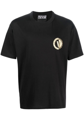 Versace Jeans Couture logo-print cotton T-shirt - Black