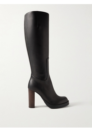 Tod's - Leather Knee Boots - Black - IT36,IT37,IT37.5,IT38,IT38.5,IT39,IT39.5,IT40,IT40.5,IT41,IT41.5,IT42