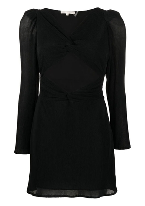 LoveShackFancy Nanita cut-out mini dress - Black