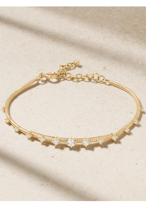 Fernando Jorge - Parallel 18-karat Gold Diamond Bracelet - One size