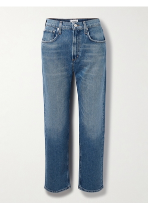 Citizens of Humanity - Delfina High-rise Straight-leg Jeans - Blue - 23,24,25,26,27,28,29,30,31,32