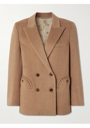 BLAZÉ Milano - Everynight Double-breasted Camel Hair Blazer - Brown - 00,1,2,3,4