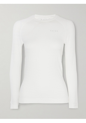 FALKE Ergonomic Sport System - Maximum Warm Recycled-jersey Base Layer - White - x small,small,medium,large,x large