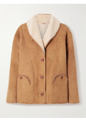 BLAZÉ Milano - Tatoosh Shearling Coat - Brown - 00,1,2,3,4