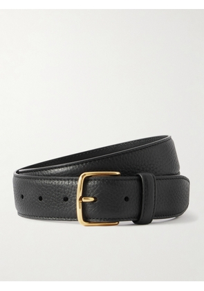 The Row - Maxi Classic Textured-leather Waist Belt - Black - 75,80,85,90,95