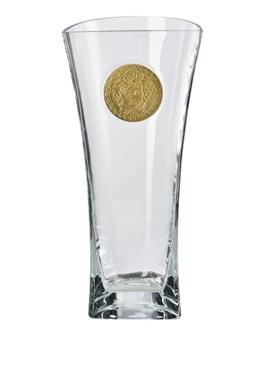 Versace Medusa Madness glass vase (40cm) - White