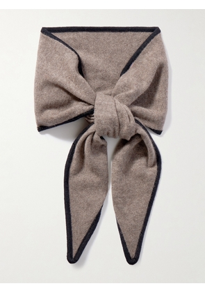 LISA YANG - Chelsea Cashmere Scarf - Neutrals - One size