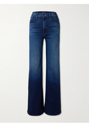 Mother - The Hustler Roller Sneak High-rise Wide-leg Jeans - Blue - 23,24,25,26,27,28,29,30,31,32