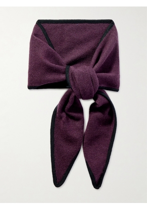 LISA YANG - Chelsea Cashmere Scarf - Burgundy - One size