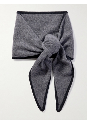 LISA YANG - Chelsea Cashmere Scarf - Gray - One size