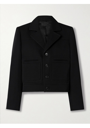 Nili Lotan - Georgy Wool-gabardine Jacket - Black - x small,small,medium,large,x large