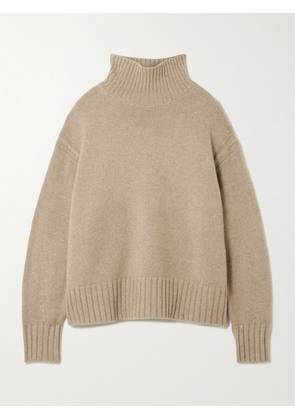 Guest In Residence - Cashmere Turtleneck Sweater - Brown - x small,small,medium,large,x large