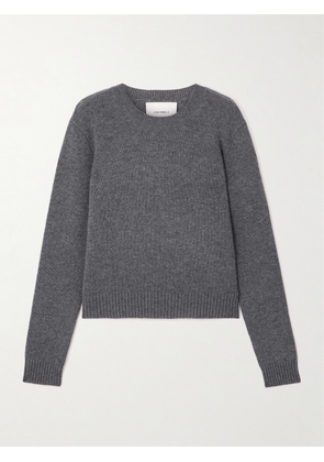 LISA YANG - Mable Cashmere Sweater - Gray - 01,2