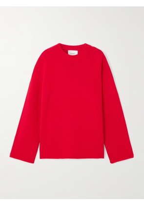 LISA YANG - Kristy Cashmere Sweater - Red - 01,2