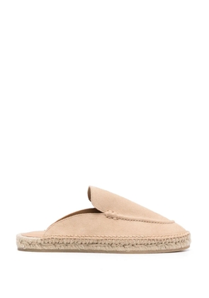 Scarosso suede jute-sole espadrilles - Neutrals