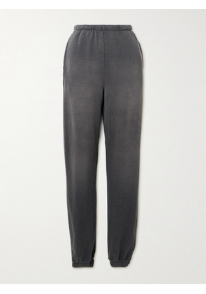 RE/DONE - + Hanes 80s Cotton-blend Jersey Track Pants - Black - x small,small,medium,large,x large