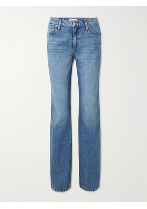 RE/DONE - 90s Mid-rise Straight-leg Jeans - Blue - 23,24,25,26,27,28,29,30