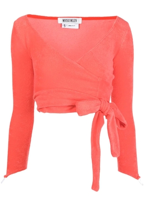 Maisie Wilen Dramady tie-fastened top - Pink