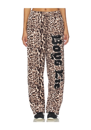 Boys Lie No One Likes A Cheetah Alex Pants in Brown. Size L. Also in M, S, XS.
