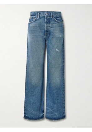 Acne Studios - 2021 High-rise Wide-leg Organic Jeans - Blue - 24,25,26,27,28,29,30,31