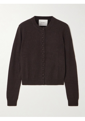 LISA YANG - Wilona Cashmere Cardigan - Brown - 01,2