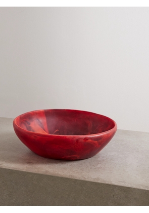Dinosaur Designs - Large Resin Salad Bowl - Red - One size
