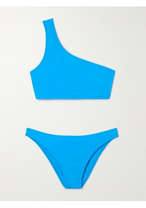 Lido - Trentadue One-shoulder Bikini - Blue - x small,small,medium,large,x large
