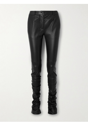 Dolce & Gabbana - Leather Skinny Pants - Black - IT36,IT38,IT40,IT44