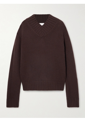 Allude - Cashmere Sweater - Brown - x small,small,medium,large,x large