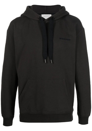 MARANT Marcello logo-embroidered hoodie - Black