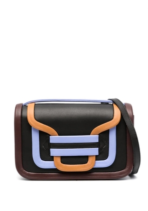 Pierre Hardy Alpha leather crossbody bag - Black