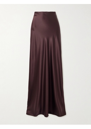 Veronica Beard - Medina Silk-blend Maxi Skirt - Brown - US0,US2,US4,US6,US8,US10,US12