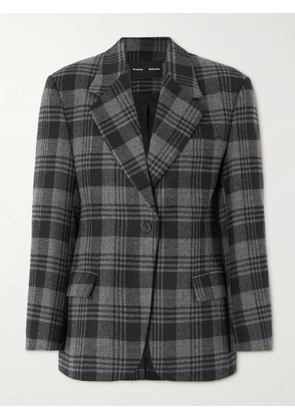 Proenza Schouler - Daria Checked Wool Blazer - Gray - US2,US4,US6,US8,US10