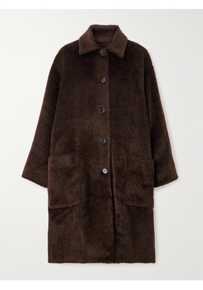 Proenza Schouler - Verretta Alpaca And Wool-blend Coat - Brown - XS/S,M/L