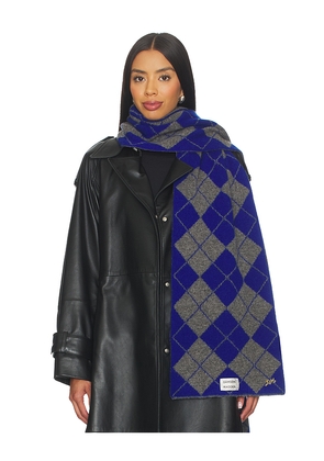 Damson Madder Saskia Scarf in Blue.