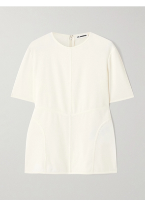 Jil Sander - Crepe Top - Off-white - FR 34,FR 36,FR 38,FR 40,FR 42