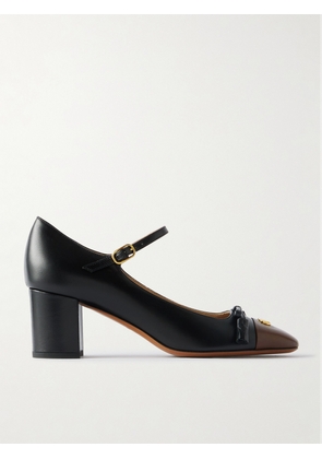 Valentino Garavani - Valet Du Roi 60 Tasseled Two-tone Leather Mary Jane Pumps - Black - IT36,IT36.5,IT37,IT37.5,IT38,IT38.5,IT39,IT39.5,IT40,IT40.5,IT41,IT41.5,IT42