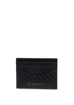 Givenchy logo-plaque detail card holder - Black