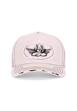Boys Lie Miss Mayhem Trucker in Pink.