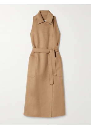 Max Mara - Berlina Belted Camel Hair Coat - Brown - UK 6,UK 8,UK 10,UK 12,UK 14