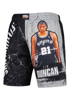 Mitchell & Ness Tim Duncan San Antonio Spurs Hardwood Classics shorts - Black