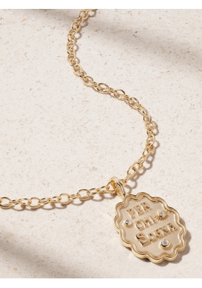 Marlo Laz - Per Chi Sogna 14-karat Gold Diamond Necklace - One size