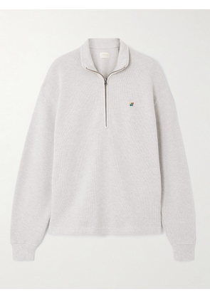 Aimé Leon Dore - Embroidered Cotton Sweatshirt - Off-white - x small,small,medium