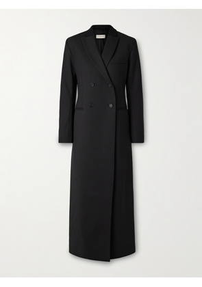 KALLMEYER - Palmer Double-breasted Wool-blend Twill Coat - Black - US0,US2,US4,US6,US8,US10