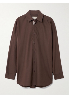 KALLMEYER - Cotton-poplin Shirt - Brown - x small,small,medium,large