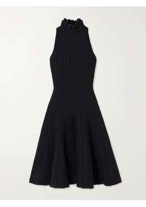 Alaïa - Ribbed-knit Turtleneck Dress - Black - FR 34,FR 36,FR 38,FR 40,FR 42,FR 44