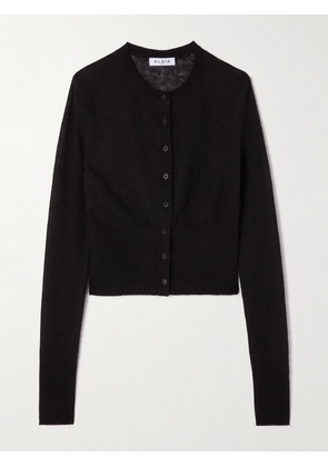Alaïa - Mohair-blend Cardigan - Black - FR 34,FR 36,FR 38,FR 40,FR 42,FR 44