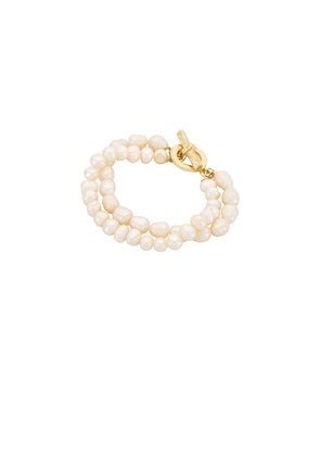 Amber Sceats Holland Bracelet in Ivory.